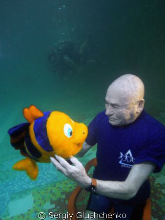 Aquanaut Andre Laban on the rest by Sergiy Glushchenko 