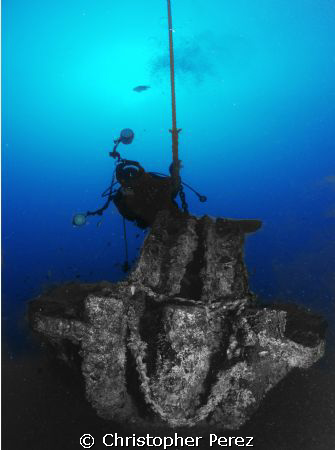 Oceans Colorless Wreck by Christopher Perez 