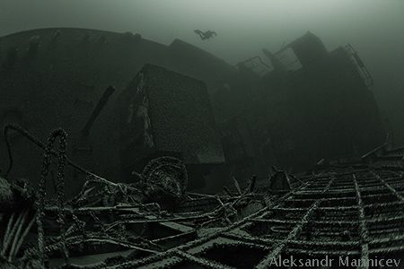 Searching-rescue ship "Sevan", Baltic sea, depth 32m
Can... by Aleksandr Marinicev 