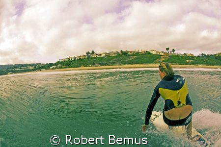 Paddler's view and plumber's cleavage by Robert Bemus 