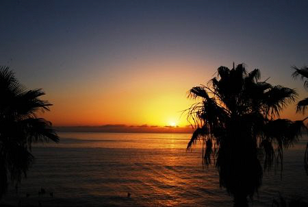 Sunrise over the Sea of Cortez, Cabo Pulmo by Alex Klingen 