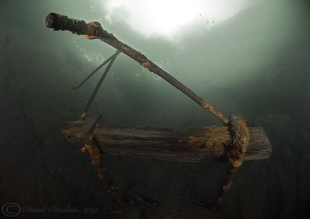 Old quarry working's. Vivian quarry. North Wales. by Derek Haslam 