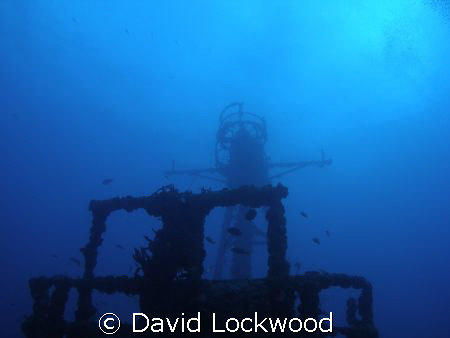 USCG Duane off of Tavernier Key, Florida. Looking up to t... by David Lockwood 