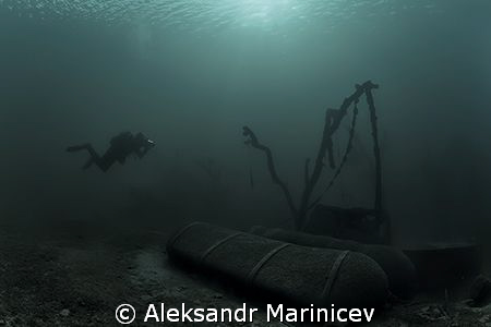 Amber Lake by Aleksandr Marinicev 
