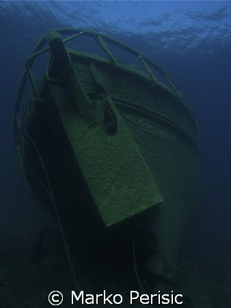 The wreck of the sail boat the Bratislava. Sunk off the i... by Marko Perisic 