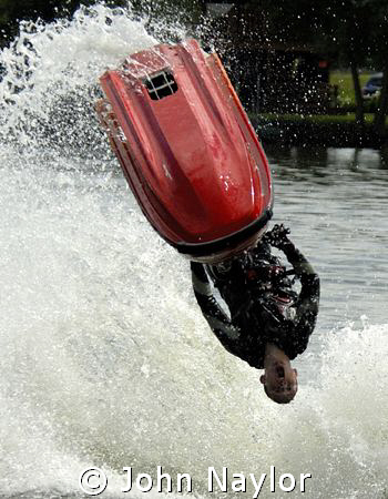 Jet ski.loop the loop. by John Naylor 