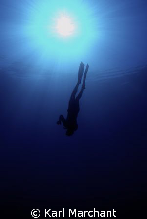Francois Gaultier descending to the abyss once more....  ... by Karl Marchant 