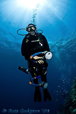 My Angel, first best dive buddy for 24 years (and wife fo... by Ross Gudgeon 