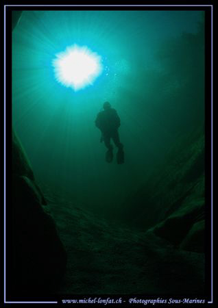 River diving this week-end. The weather was perfect - but... by Michel Lonfat 