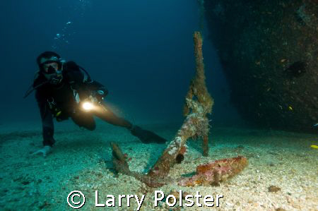 Wreck near Peurto Galera, D300, Sigmma 14mm by Larry Polster 