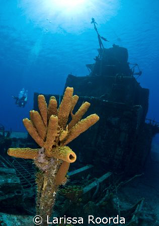 Another Russian Destroyer pic,  Cayman Brac by Larissa Roorda 