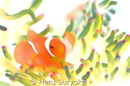 watercolor nemo by Heru Suryoko 