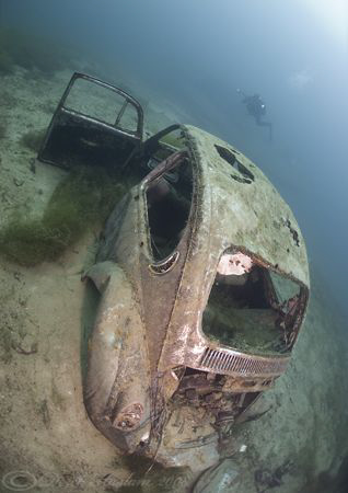 VW Beetle. Capernwray. D200, 10.5mm. by Derek Haslam 