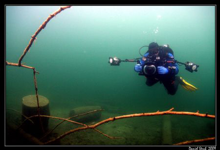My Pal & Buddy Sven during an ice dive. We were diving wi... by Daniel Strub 
