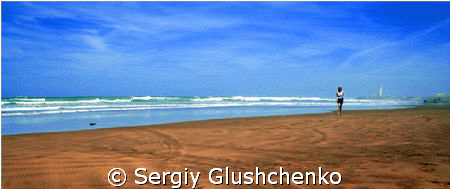 Atlantic ocean, Marocco by Sergiy Glushchenko 