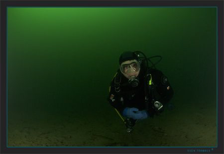 Green water picture, my friend Cedric by Sven Tramaux 
