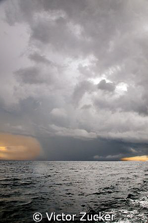 early morning storm by Victor Zucker 