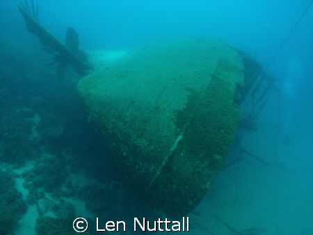 Wreck Helma Hooker.  Used only ambient light. by Len Nuttall 