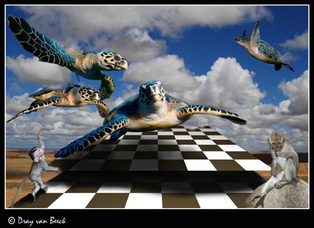 Chess III ; Victory round... by Dray Van Beeck 