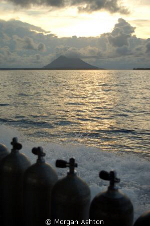 The long boat ride home. Bunaken National Marine Park. Ta... by Morgan Ashton 