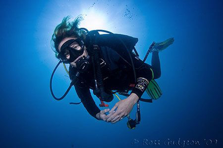 Ange.  Ningaloo Reef, Western Australia.  Canon 50D & Tok... by Ross Gudgeon 