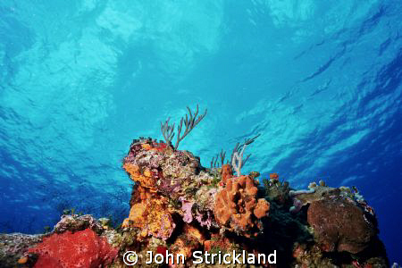 cozumel 15mm nikonos clouds by John Strickland 