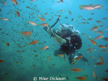 Dave from the endless blue with his Fuji....

Taken at ... by Mike Dickson 