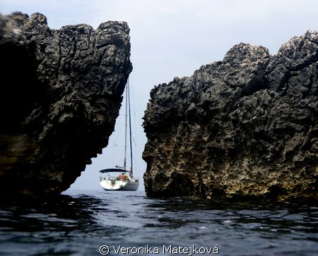What I saw..after dive... :) by Veronika Matějková 