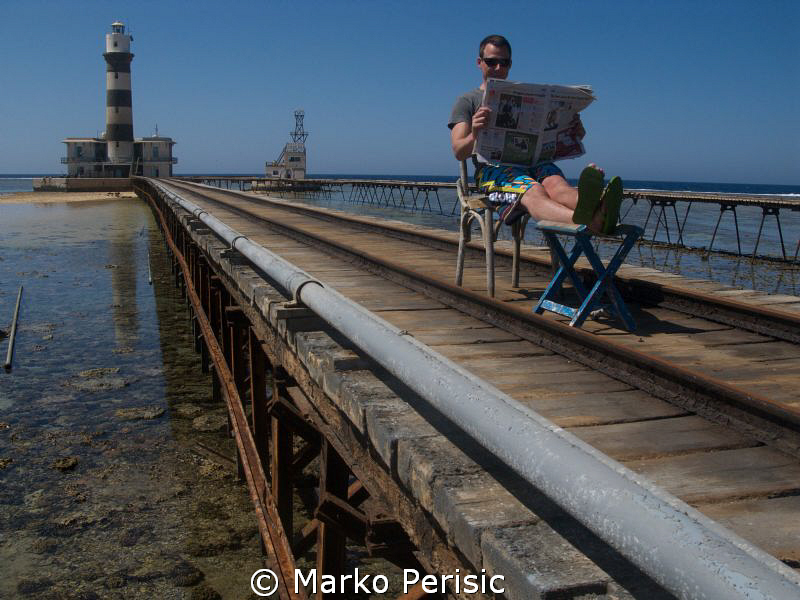 Down time at Daedalus Lighthouse by Marko Perisic 