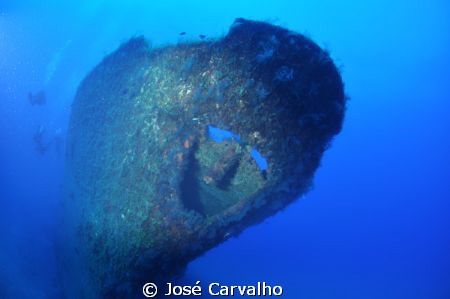 Madeirense wreck, Porto Santo, Portugal. by José Carvalho 