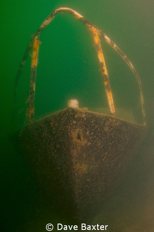 a new wreck just placed in the Rockingham wreck trail by Dave Baxter 
