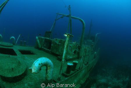 SG-115 ship wreck @ Bodrum/Turkiye. by Alp Baranok 