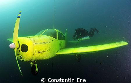 My 3. dive in Kreidesee Hemmoor, Germany. Foto: the "Alan... by Constantin Ene 