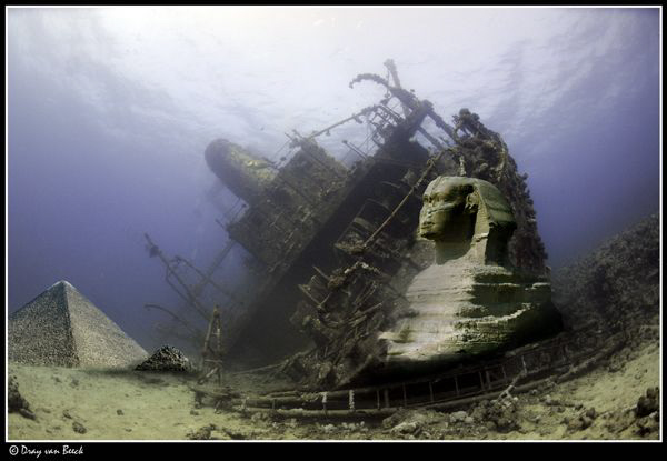 Egypt under water... by Dray Van Beeck 