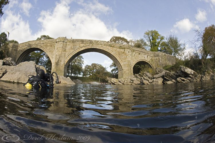 Devils bridge. River Lune. D3, 16mm. by Derek Haslam 
