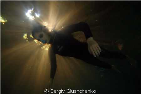 Free diving. Apnoe statique by Sergiy Glushchenko 