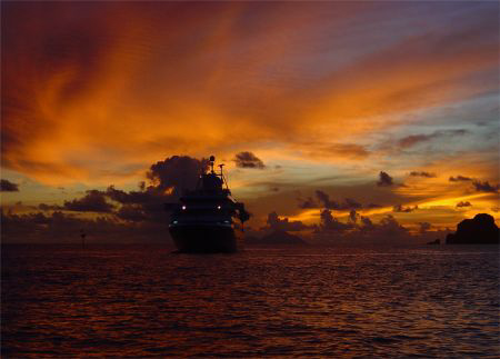 st barth'sunset... by Durand Gerald 