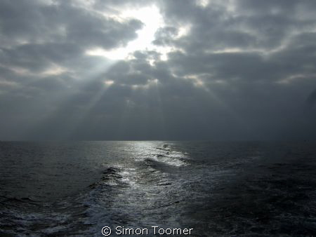 Home from the Dive, October by Simon Toomer 