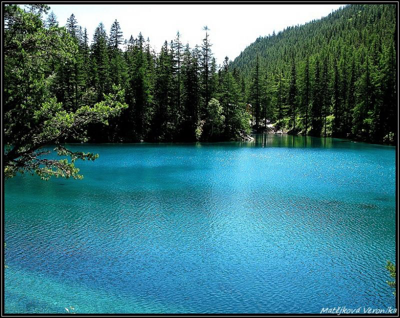 Nice place in Austria- Grüner see by Veronika Matějková 
