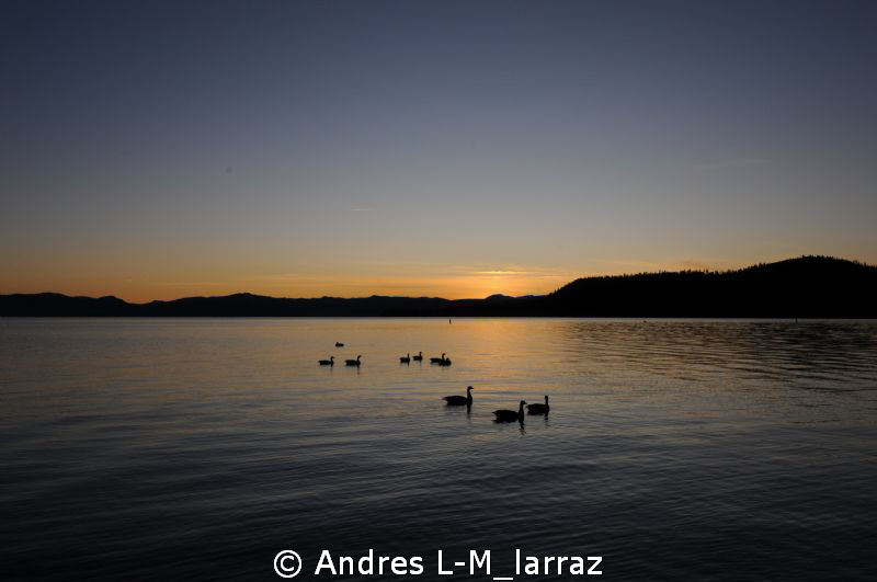 Sunset, Lake Tahoe by Andres L-M_larraz 