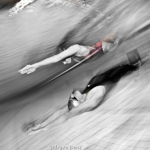 Divers...face to face. by Dave Benz 