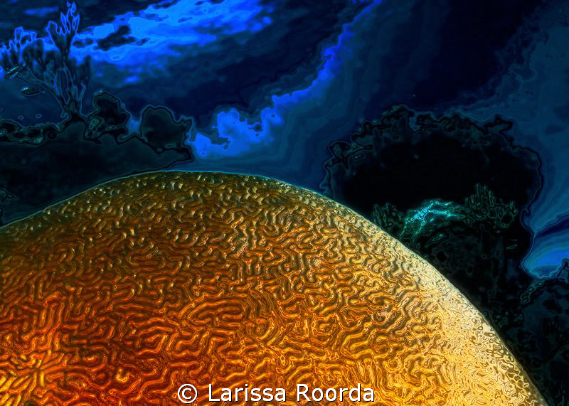Midnight moonscape? by Larissa Roorda 
