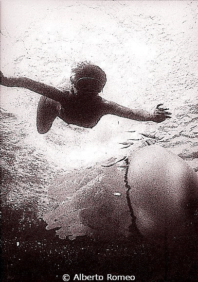 Also this is an old photo about 1970. My girlfriend Felix... by Alberto Romeo 