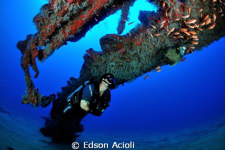 Eyeing the fish by Edson Acioli 