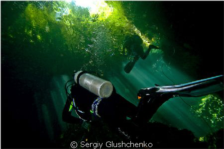 Cave. Raja Ampat by Sergiy Glushchenko 