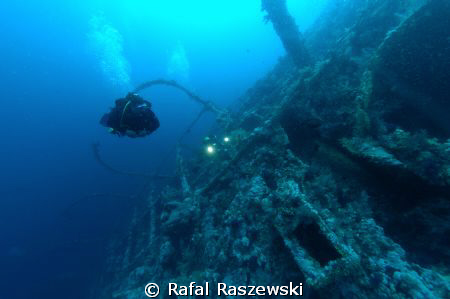 Brother Islands, "Numidia" wreck.May 2007. by Rafal Raszewski 