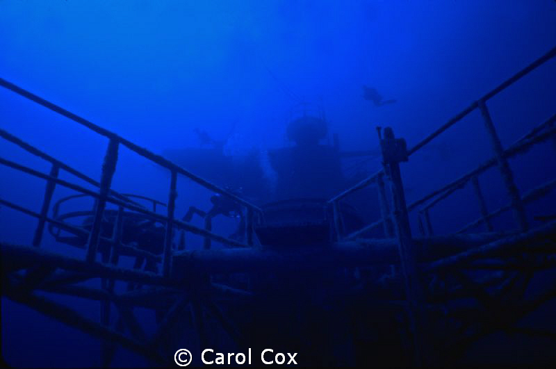 The Oriskany, an aircraft carrier sunk as an artificial r... by Carol Cox 