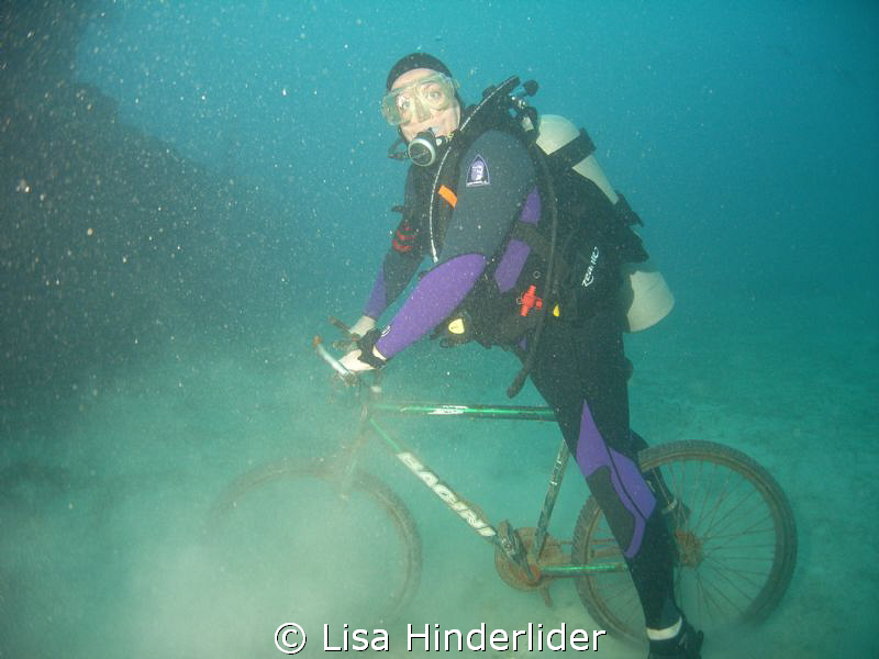 Skidding in at 100 feet! by Lisa Hinderlider 