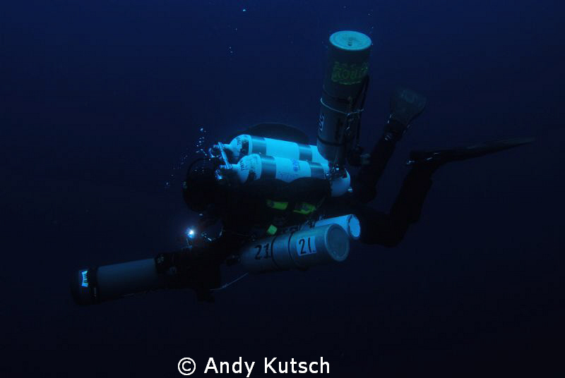 descending in Telascica along the wall by Andy Kutsch 