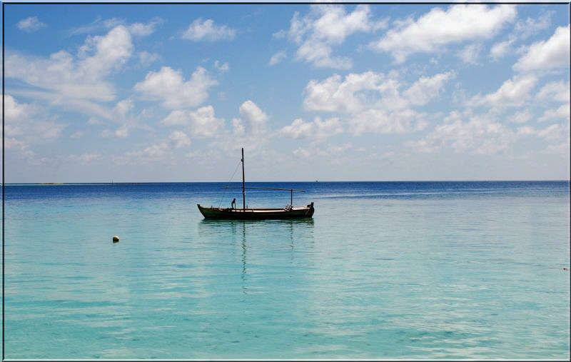 view from the beach to the indian ocean! by Andy Kutsch 